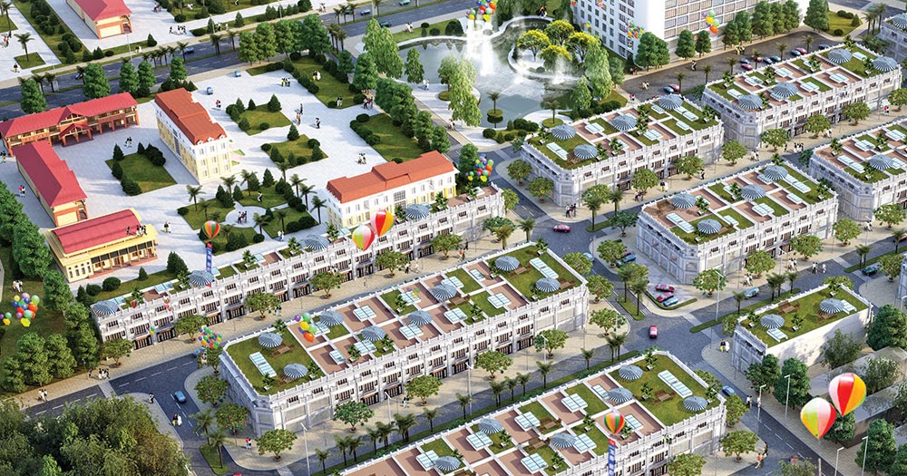 Đất nền tại khu đô thị Hồng Vũ thừa hưởng trọn vẹn hệ thống tiện ích nội khu - ngoại khu đẳng cấp bậc nhất